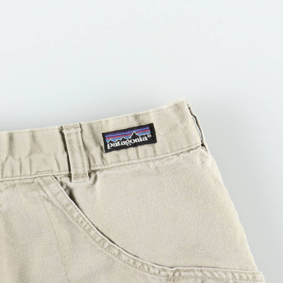 Patagonia Stand Up Shorts, Duck Canvas Shorts, Women's Size L (equivalent to W30) unclear Beige type Vintage Second Hand