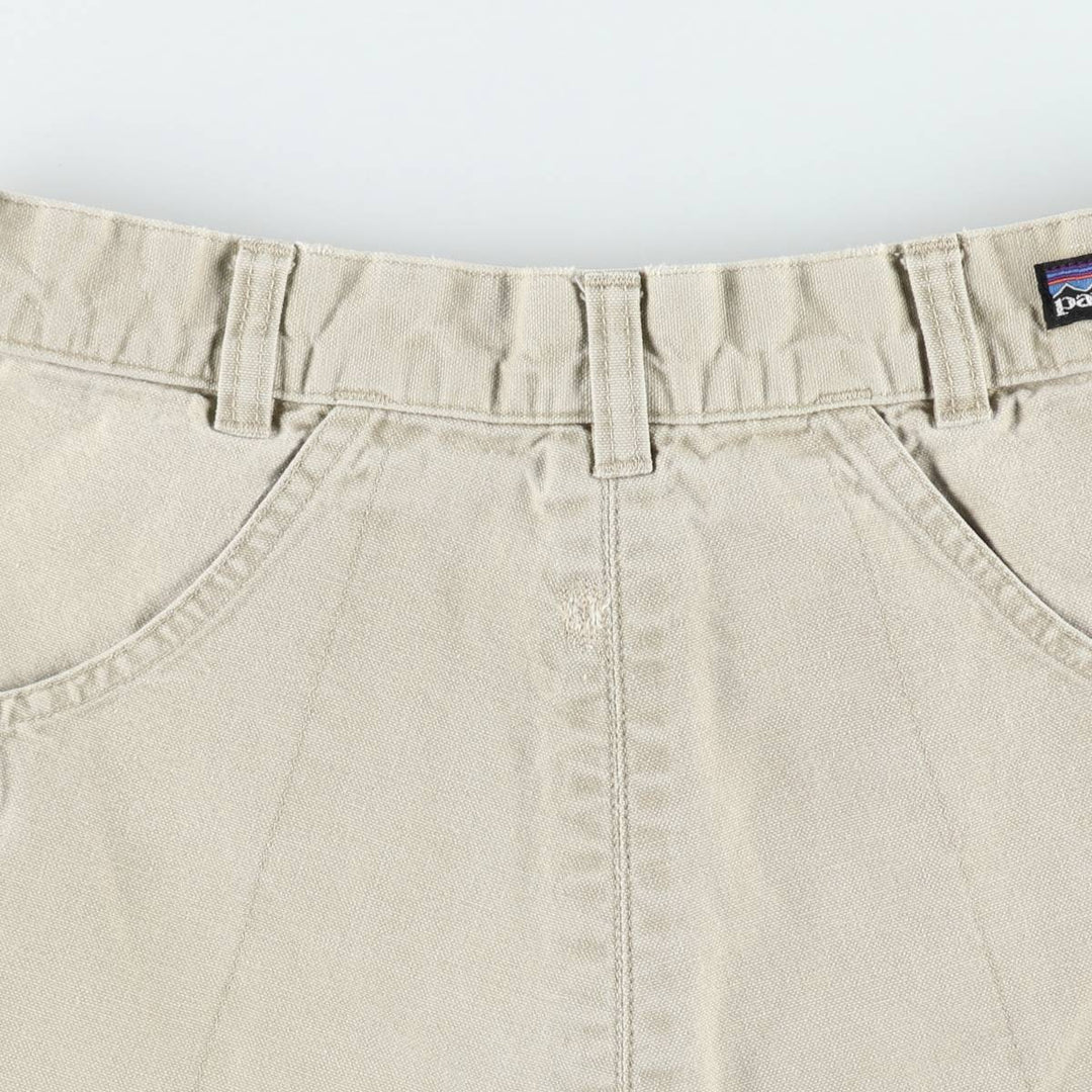 Patagonia Stand Up Shorts, Duck Canvas Shorts, Women's Size L (equivalent to W30) unclear Beige type Vintage Second Hand