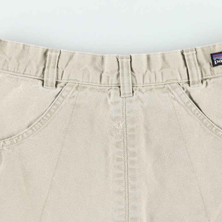 Patagonia Stand Up Shorts, Duck Canvas Shorts, Women's Size L (equivalent to W30) unclear Beige type Vintage Second Hand