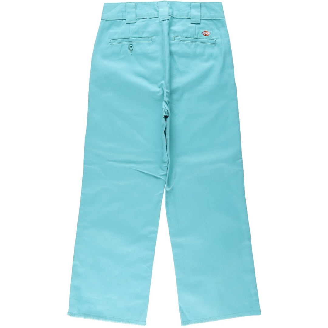 Dickies work pants, women's size L (equivalent to W30). cotton Emerald green Vintage Second Hand