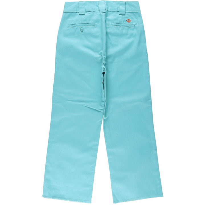 Dickies work pants, women's size L (equivalent to W30). cotton Emerald green Vintage Second Hand