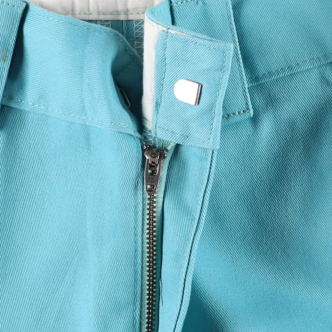 Dickies work pants, women's size L (equivalent to W30). cotton Emerald green Vintage Second Hand