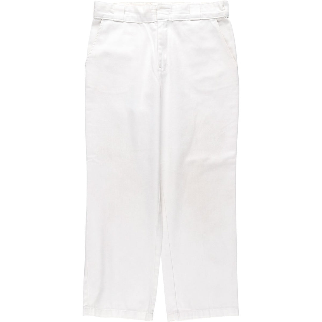 Dickies Urban Outfitters Work Pants, Women's Size L (equivalent to W32) polyester white type Vintage Second Hand