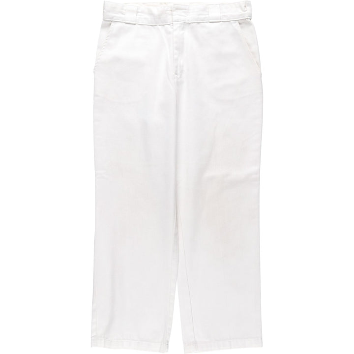 Dickies Urban Outfitters Work Pants, Women's Size L (equivalent to W32) polyester white type Vintage Second Hand