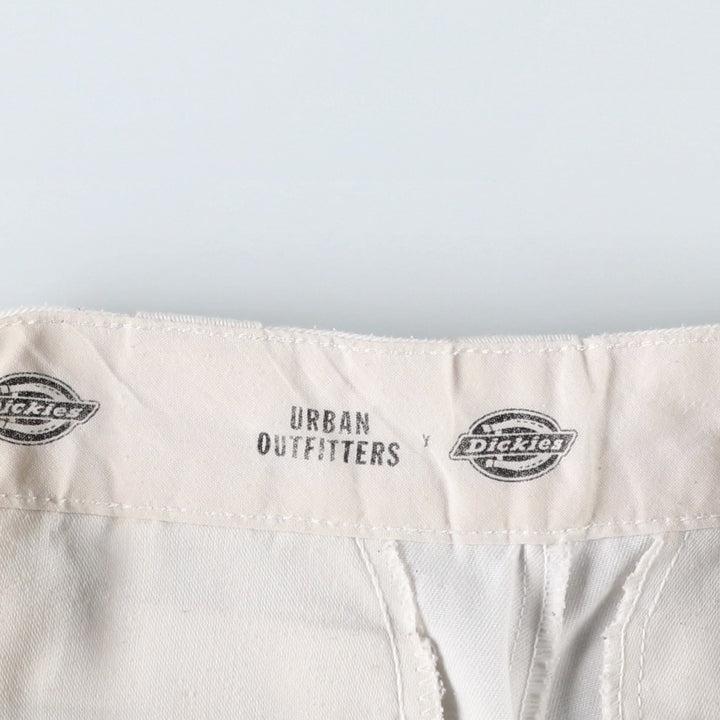 Dickies Urban Outfitters Work Pants, Women's Size L (equivalent to W32) polyester white type Vintage Second Hand