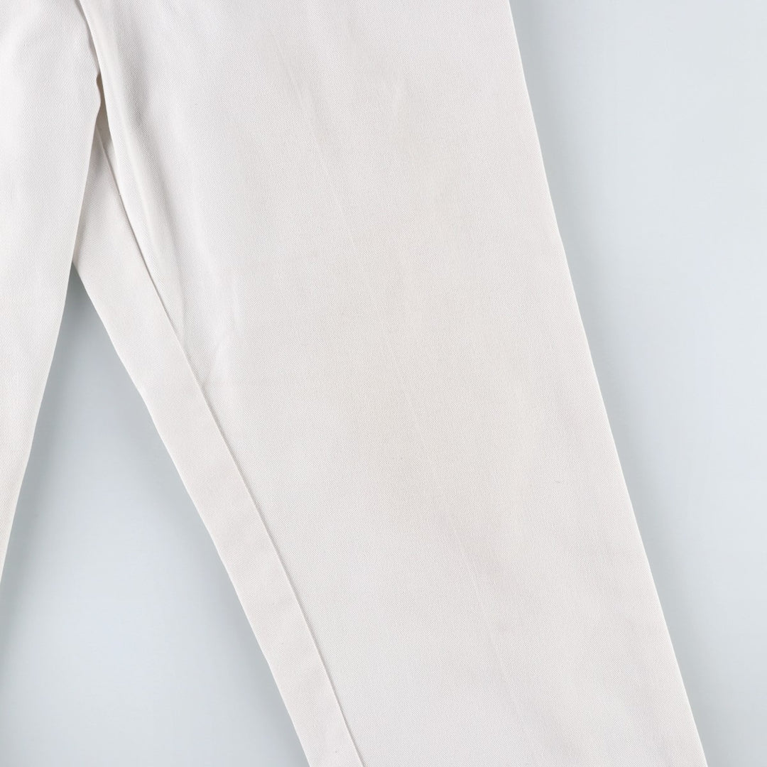 Dickies Urban Outfitters Work Pants, Women's Size L (equivalent to W32) polyester white type Vintage Second Hand