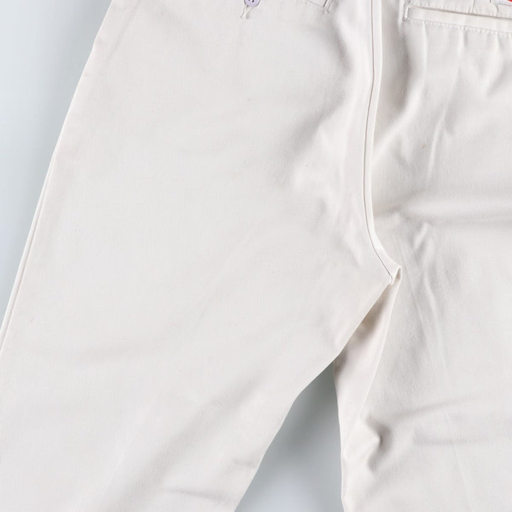 Dickies Urban Outfitters Work Pants, Women's Size L (equivalent to W32) polyester white type Vintage Second Hand