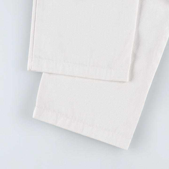 Dickies Urban Outfitters Work Pants, Women's Size L (equivalent to W32) polyester white type Vintage Second Hand