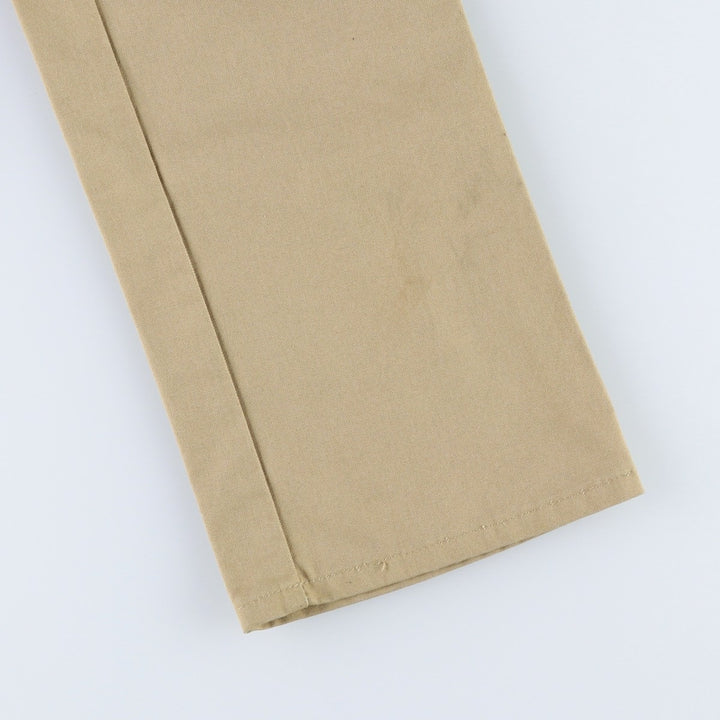 Dickies Crafted for Women Work Pants, Women's Size L (equivalent to W32) polyester Beige type Vintage Second Hand