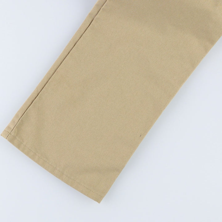 Dickies Crafted for Women Work Pants, Women's Size L (equivalent to W32) polyester Beige type Vintage Second Hand