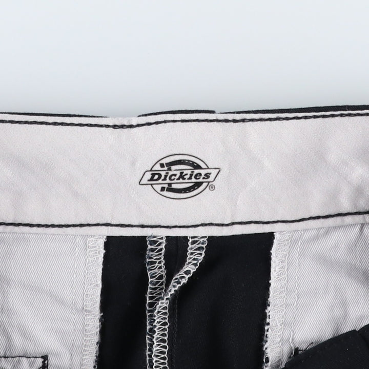 Dickies cargo work pants, women's size XL (equivalent to w31). polyester black type Vintage Second Hand