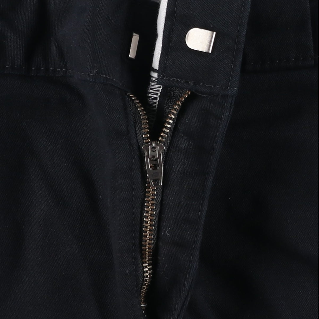 Dickies cargo work pants, women's size XL (equivalent to w31). polyester black type Vintage Second Hand