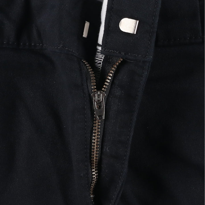 Dickies cargo work pants, women's size XL (equivalent to w31). polyester black type Vintage Second Hand