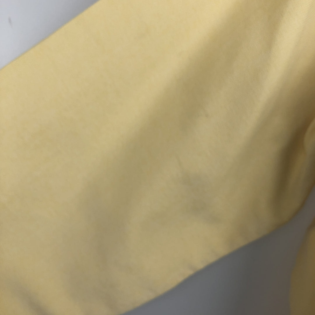 Ralph Lauren CLASSIC FIT Long-Sleeve Button-Down Shirt, Women's Size M (approx.) cotton yellow type Vintage Second Hand