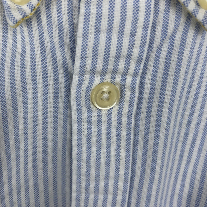 Ralph Lauren Slim Fit Long Sleeve Button-Down Striped Shirt, Women's Size Small cotton white type Vintage Second Hand