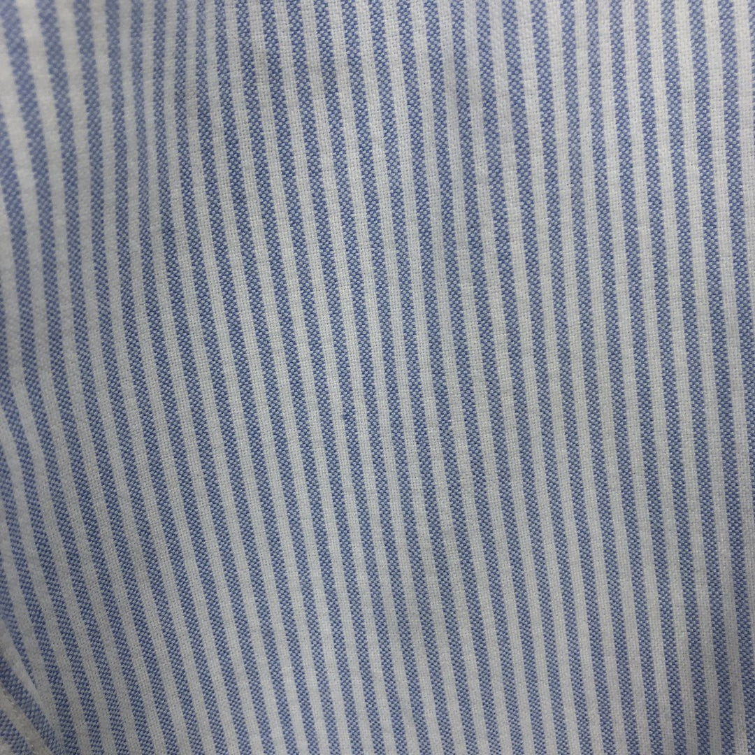 Ralph Lauren Slim Fit Long Sleeve Button-Down Striped Shirt, Women's Size Small cotton white type Vintage Second Hand