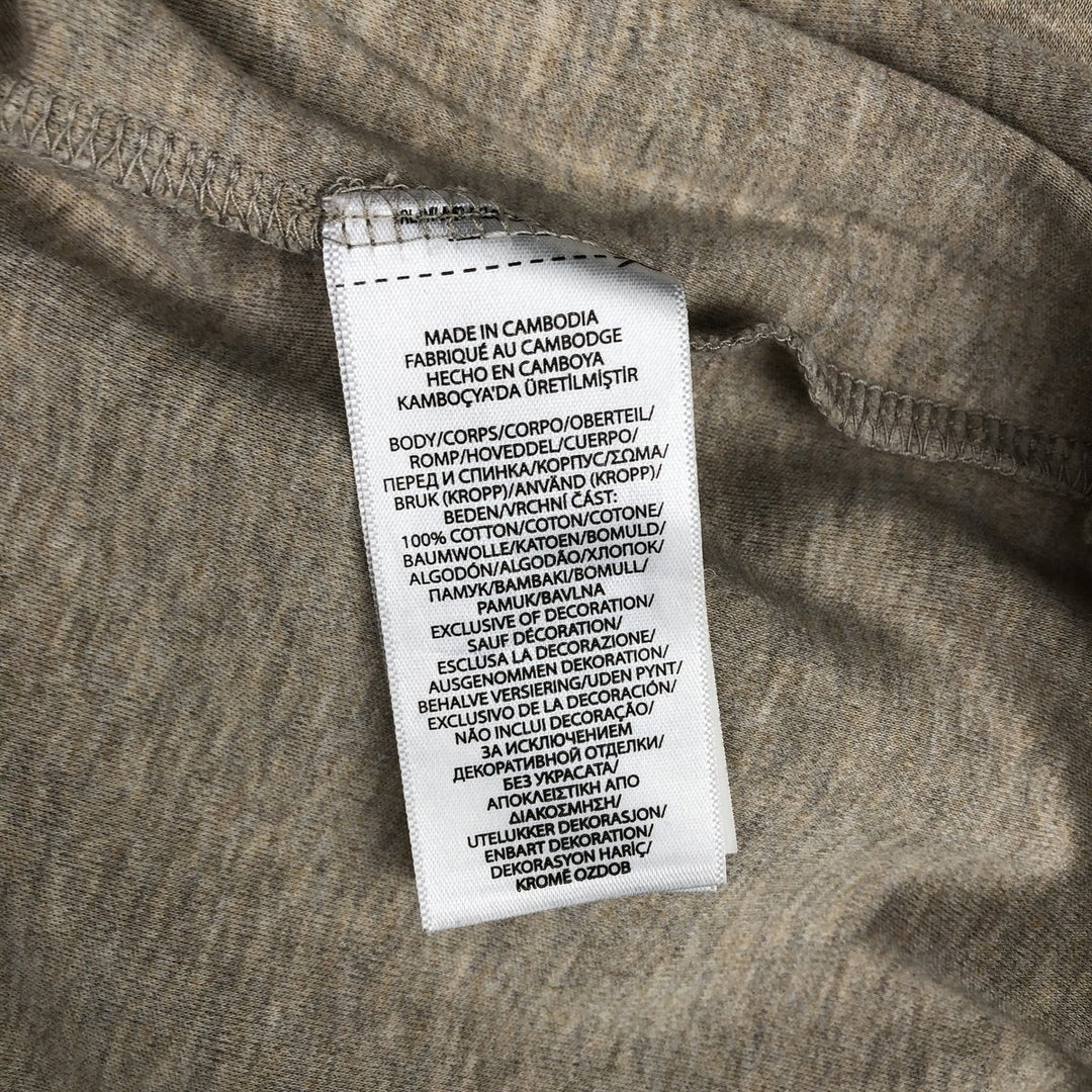 Ralph Lauren POLO RALPH LAUREN CLASSIC FIT long sleeve polo shirt for men, size M cotton Beige type Vintage Second Hand