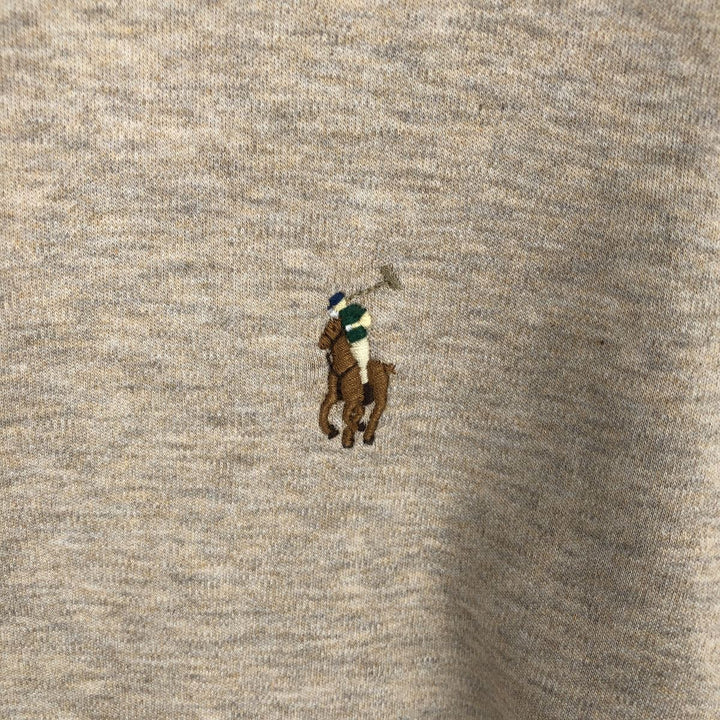 Ralph Lauren POLO RALPH LAUREN CLASSIC FIT long sleeve polo shirt for men, size M cotton Beige type Vintage Second Hand