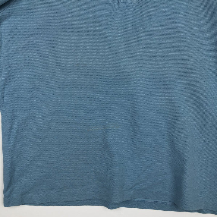 Lacoste LACOSTE Long Sleeve Polo Shirt Size 6 Men's XL cotton Blue type light blue Vintage Second Hand