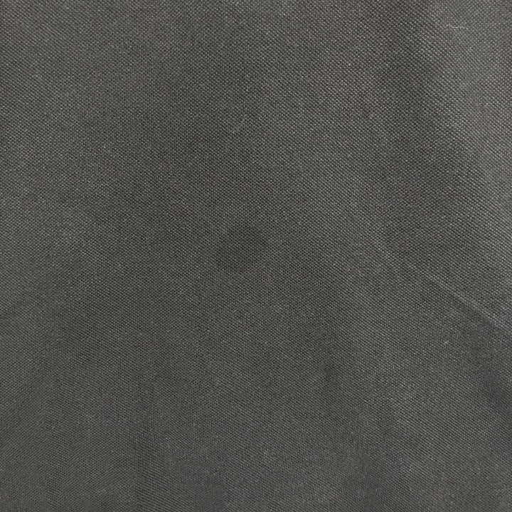 Lacoste French-designed long-sleeved polo shirt, men's size L cotton black type Vintage Second Hand