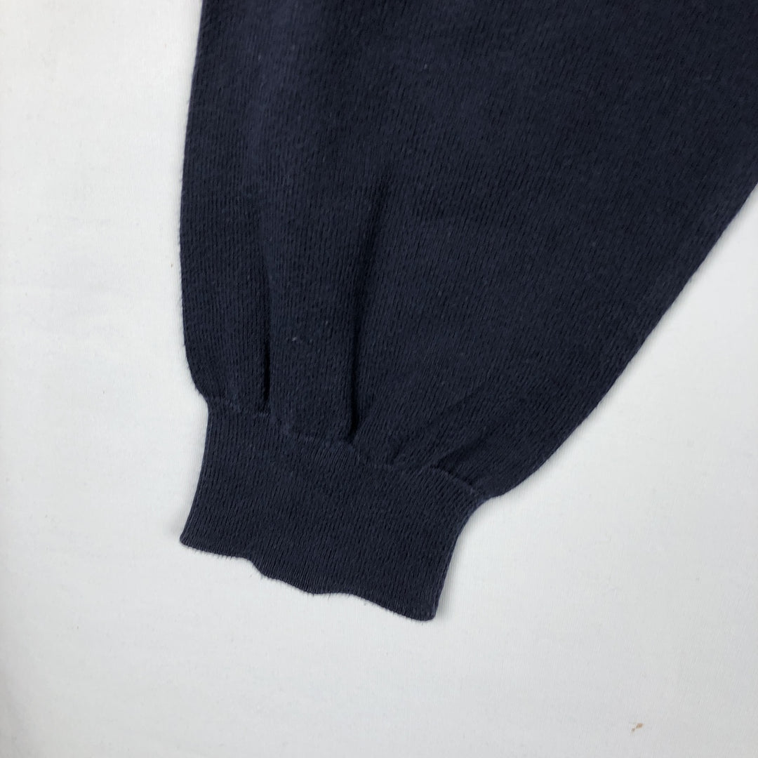 Ralph Lauren POLO RALPH LAUREN Long Sleeve Polo Shirt Men's XL cotton navy blue type Vintage Second Hand