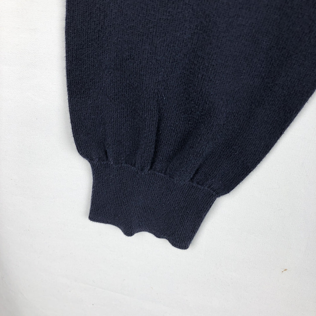 Ralph Lauren POLO RALPH LAUREN Long Sleeve Polo Shirt Men's XL cotton navy blue type Vintage Second Hand