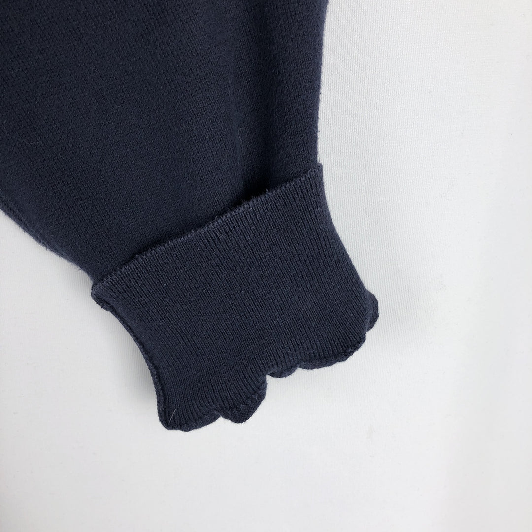 Ralph Lauren POLO RALPH LAUREN Long Sleeve Polo Shirt Men's XL cotton navy blue type Vintage Second Hand