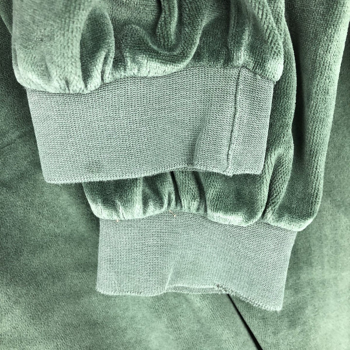 1980'S Lacoste CHEMISE French Lacoste Long-Sleeve Polo Shirt, Men's Size L (Equivalent), Vintage cotton green type Vintage Second Hand