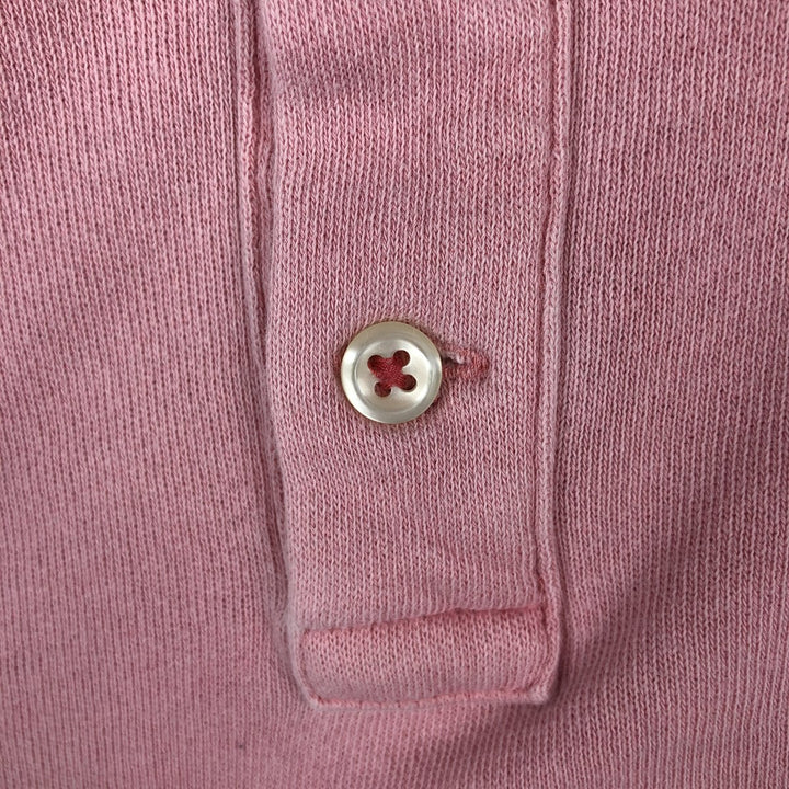 Ralph Lauren POLO RALPH LAUREN Long Sleeve Polo Shirt Men's XL cotton pink type Vintage Second Hand