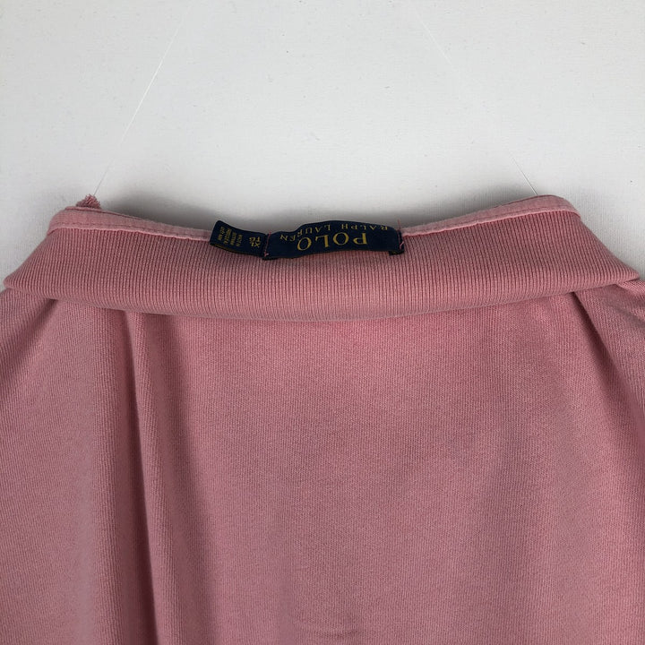 Ralph Lauren POLO RALPH LAUREN Long Sleeve Polo Shirt Men's XL cotton pink type Vintage Second Hand