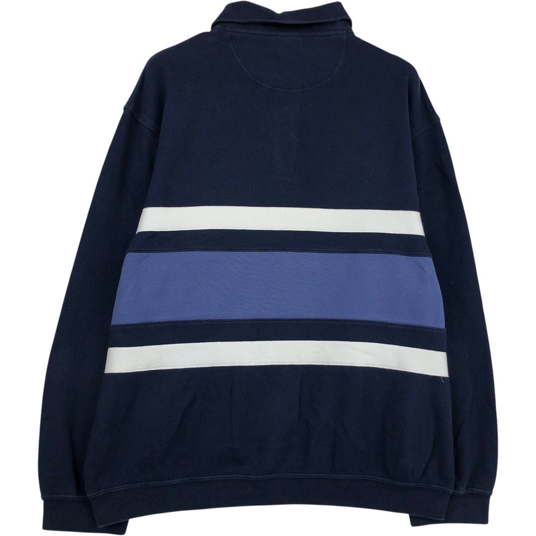 Lacoste LACOSTE Long Sleeve Polo Shirt Size 5 (Men's Size L) cotton navy blue type Vintage Second Hand