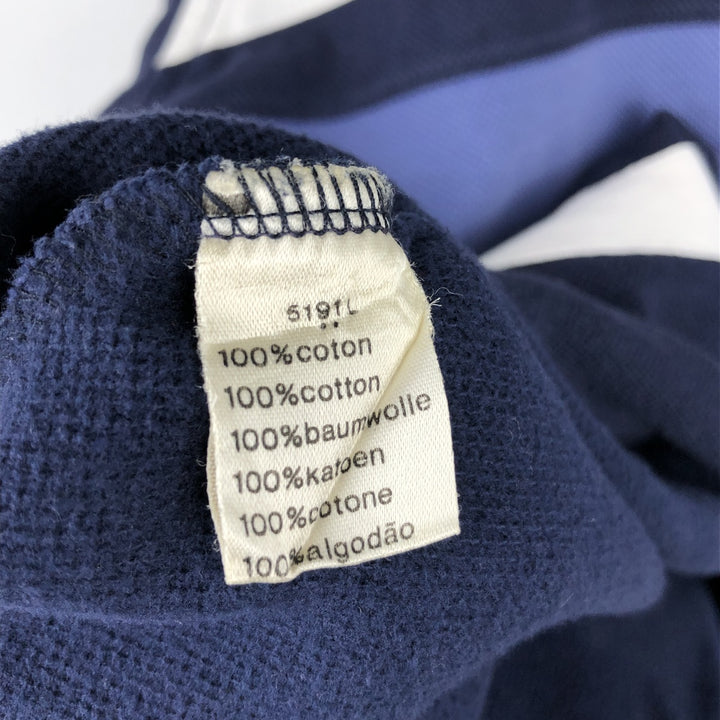 Lacoste LACOSTE Long Sleeve Polo Shirt Size 5 (Men's Size L) cotton navy blue type Vintage Second Hand