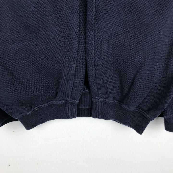 Lacoste LACOSTE Long Sleeve Polo Shirt Size 5 (Men's Size L) cotton navy blue type Vintage Second Hand