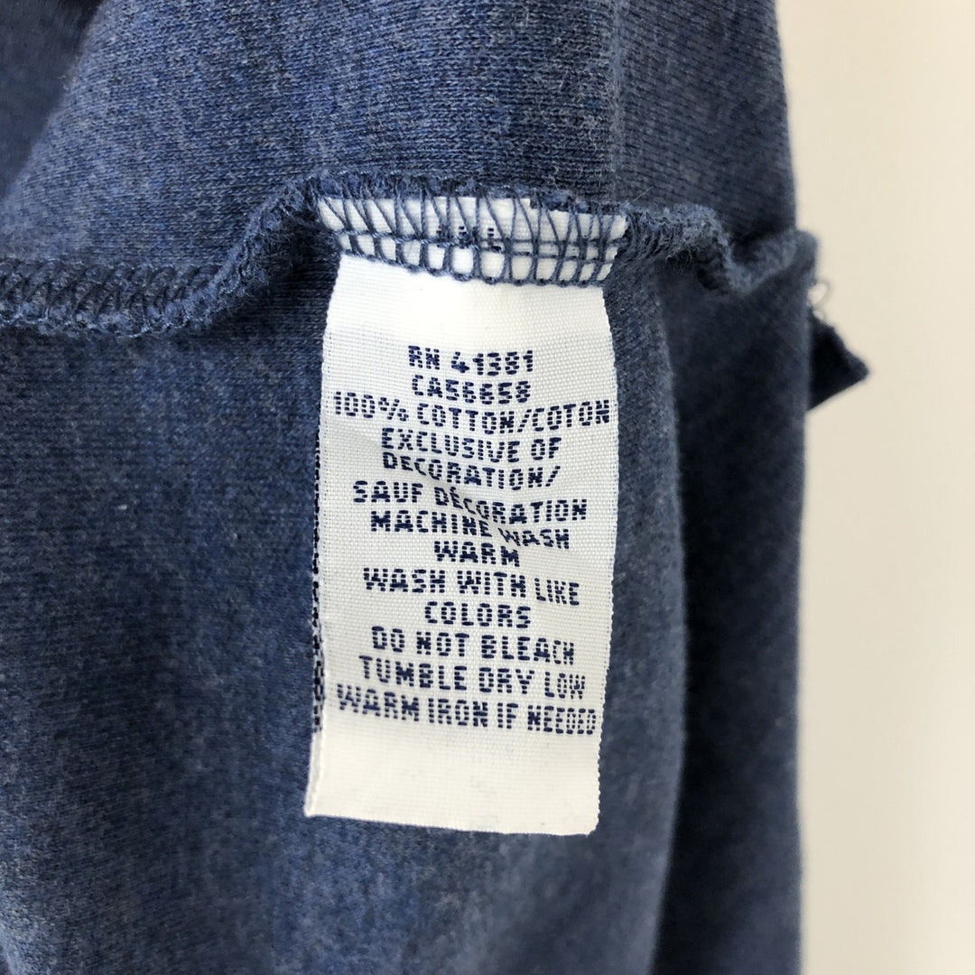Ralph Lauren POLO RALPH LAUREN Long Sleeve Polo Shirt Men's XL cotton blue type Vintage Second Hand