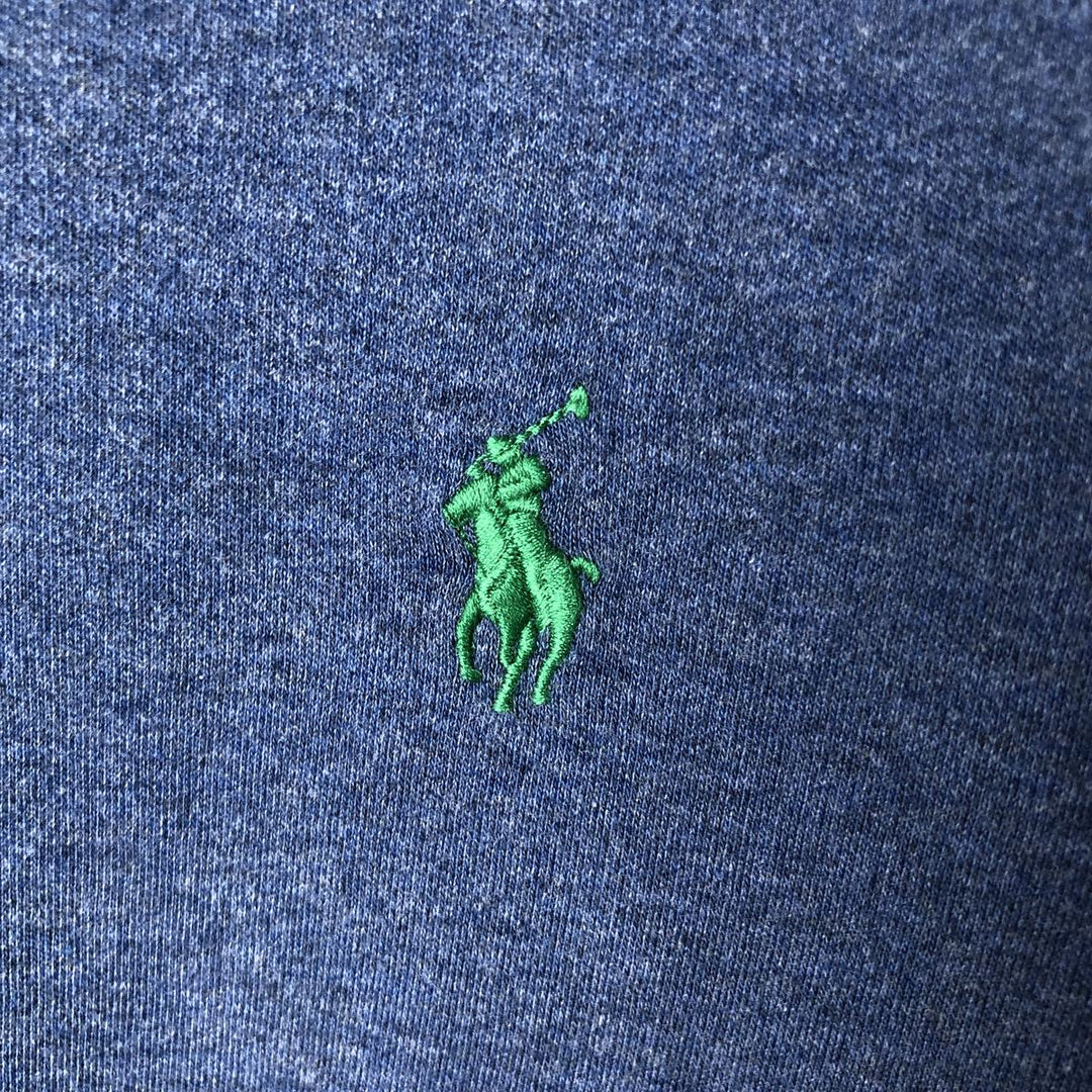 Ralph Lauren POLO RALPH LAUREN Long Sleeve Polo Shirt Men's XL cotton blue type Vintage Second Hand