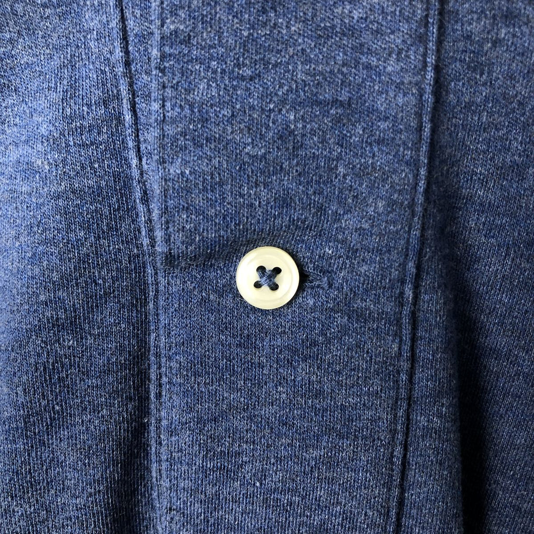 Ralph Lauren POLO RALPH LAUREN Long Sleeve Polo Shirt Men's XL cotton blue type Vintage Second Hand