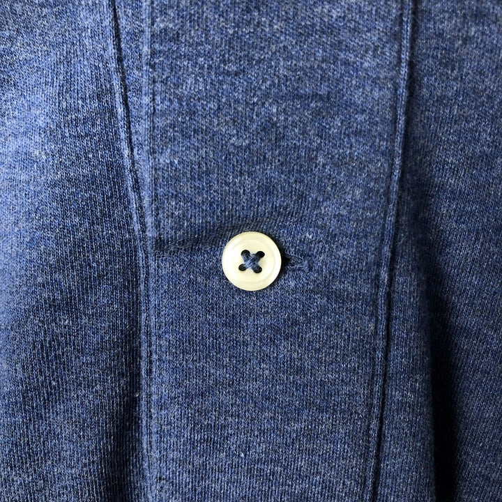 Ralph Lauren POLO RALPH LAUREN Long Sleeve Polo Shirt Men's XL cotton blue type Vintage Second Hand