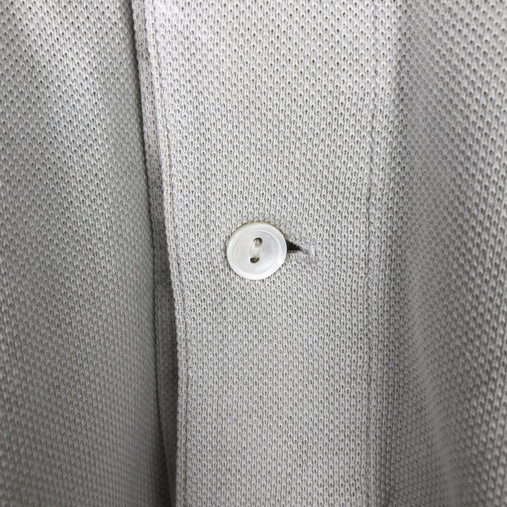Lacoste LACOSTE Long Sleeve Polo Shirt Size 6 Men's XL cotton unbleached Vintage Second Hand
