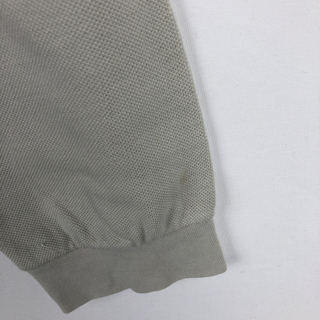 Lacoste LACOSTE Long Sleeve Polo Shirt Size 6 Men's XL cotton unbleached Vintage Second Hand