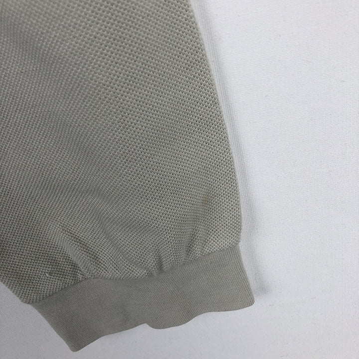 Lacoste LACOSTE Long Sleeve Polo Shirt Size 6 Men's XL cotton unbleached Vintage Second Hand