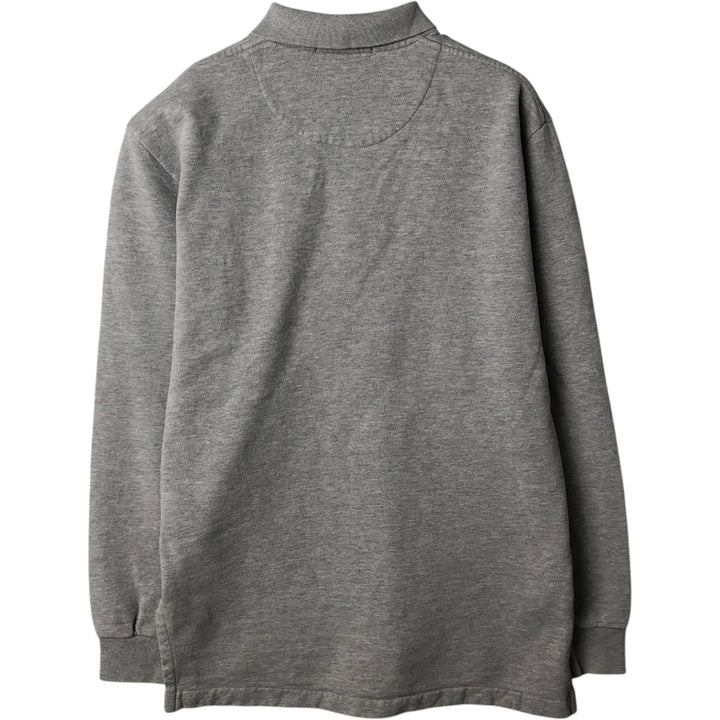 Ralph Lauren POLO by Ralph Lauren long sleeve polo shirt, men's size S cotton gray type Vintage Second Hand