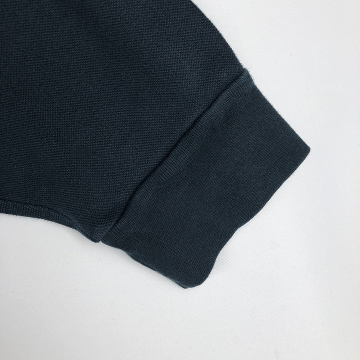 Ralph Lauren POLO by Ralph Lauren long sleeve polo shirt, men's XL size cotton black type Vintage Second Hand