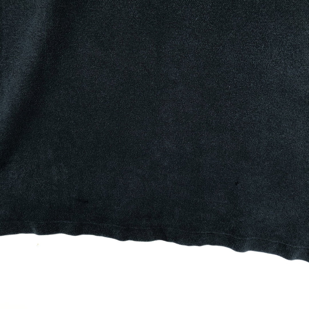 Ralph Lauren POLO by Ralph Lauren long sleeve polo shirt, men's XL size cotton black type Vintage Second Hand
