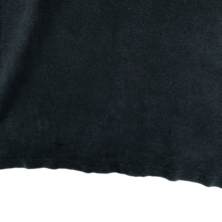 Ralph Lauren POLO by Ralph Lauren long sleeve polo shirt, men's XL size cotton black type Vintage Second Hand