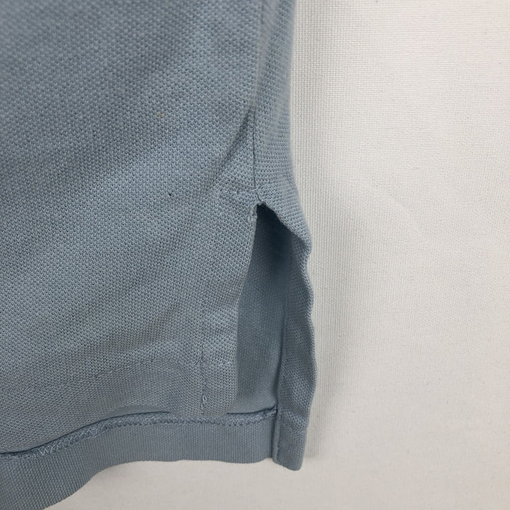 Ralph Lauren POLO by Ralph Lauren long sleeve polo shirt, men's size M cotton Blue type light blue Vintage Second Hand
