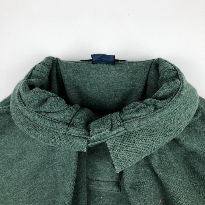 Ralph Lauren POLO by Ralph Lauren long sleeve polo shirt, men's size M cotton green type Vintage Second Hand