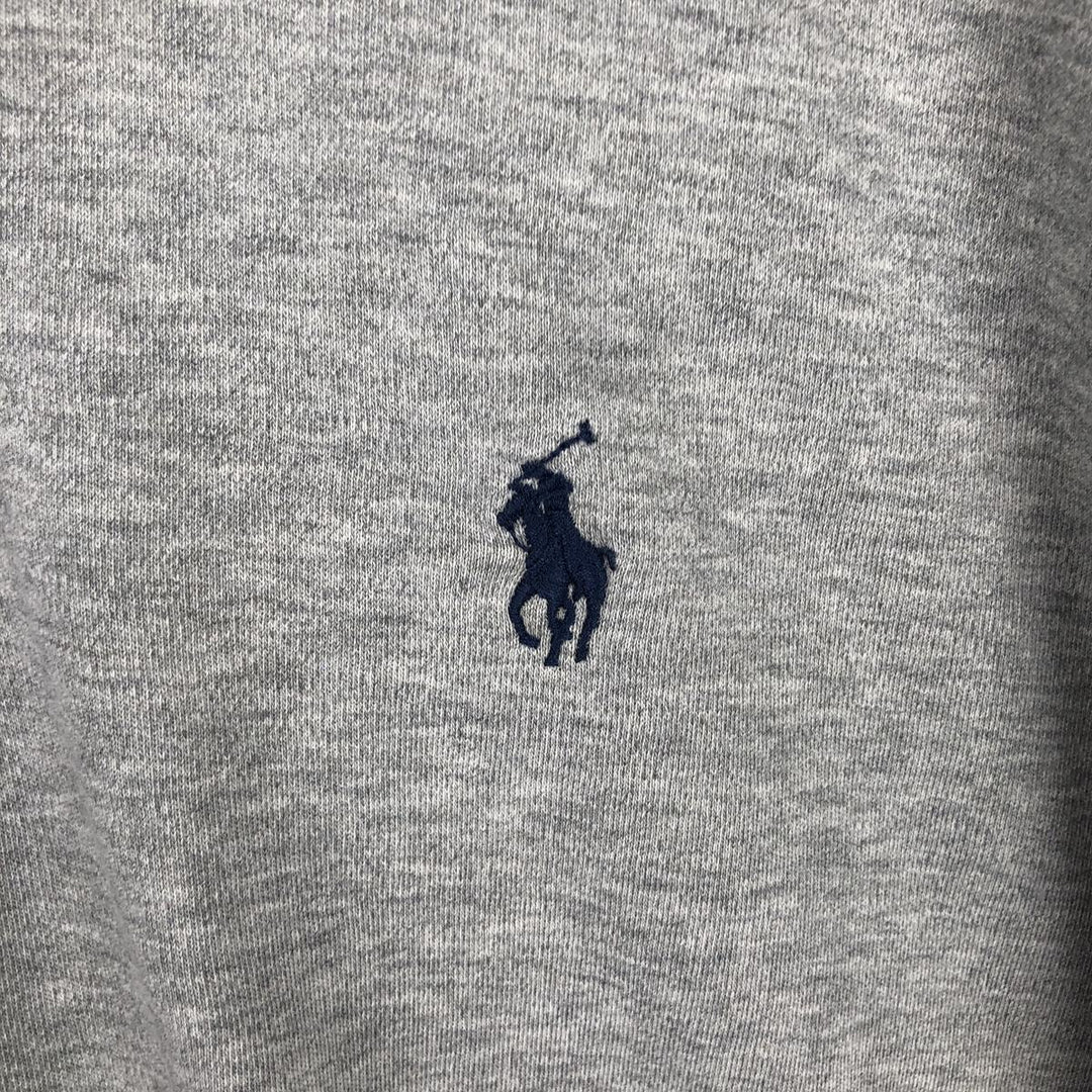 Ralph Lauren POLO by Ralph Lauren long sleeve polo shirt, men's size L cotton gray type Vintage Second Hand