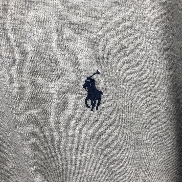 Ralph Lauren POLO by Ralph Lauren long sleeve polo shirt, men's size L cotton gray type Vintage Second Hand