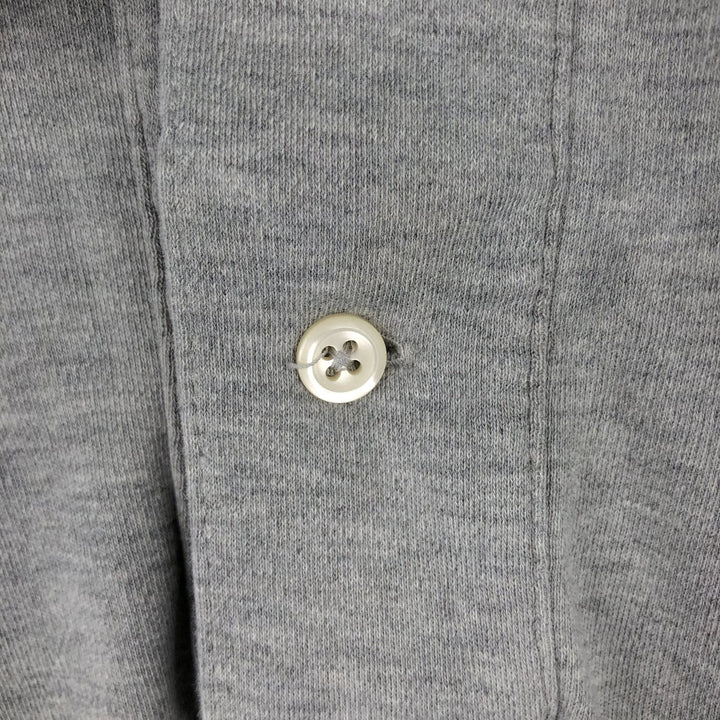 Ralph Lauren POLO by Ralph Lauren long sleeve polo shirt, men's size L cotton gray type Vintage Second Hand