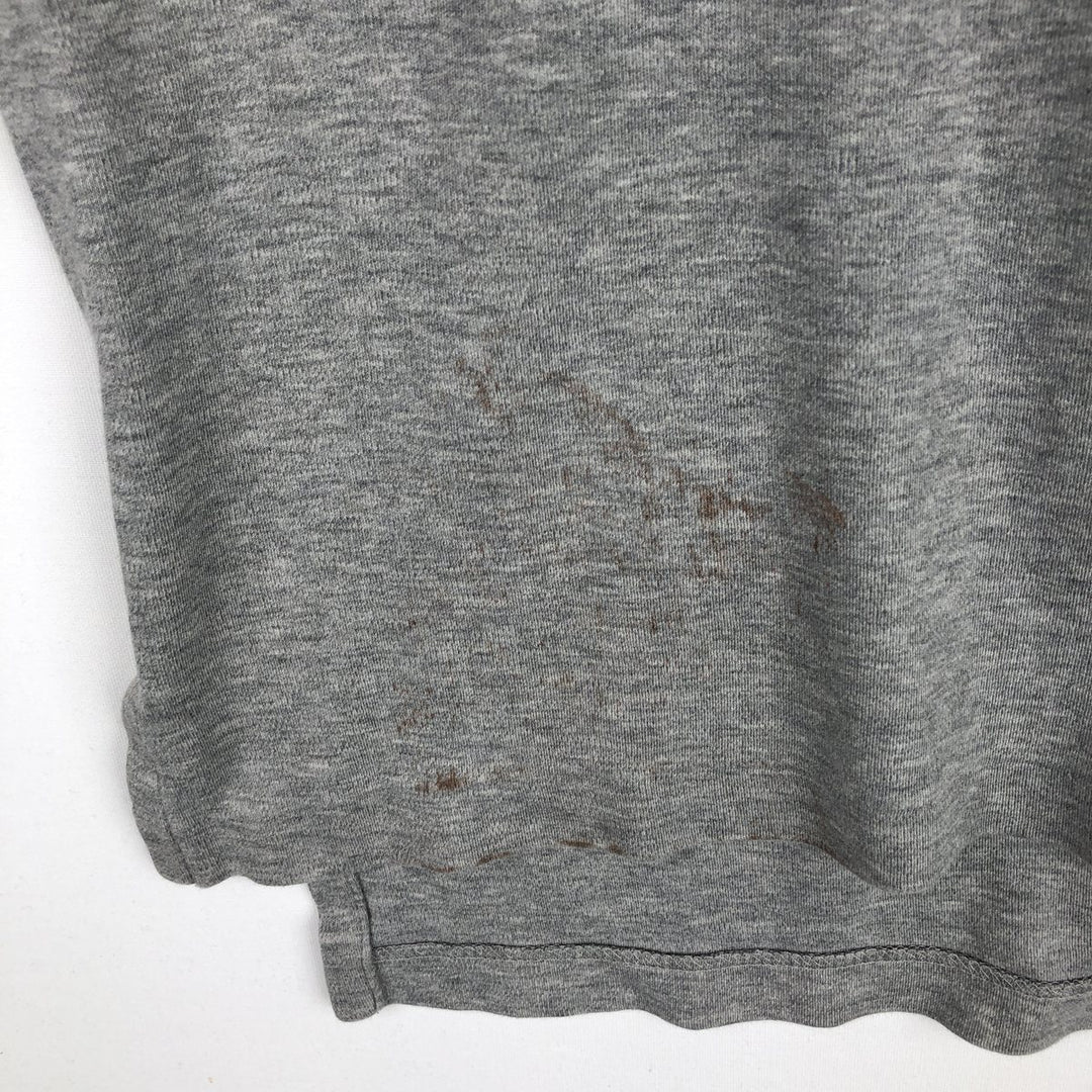 Ralph Lauren POLO by Ralph Lauren long sleeve polo shirt, men's size L cotton gray type Vintage Second Hand